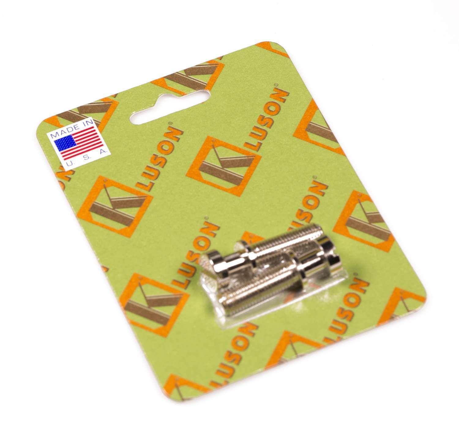 Kluson Stop Tailpiece Studs (2) Steel 0.938 Inch Nickel (USA Made)