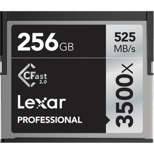 Lexar 256GB Professional 3500x CFast 2.0 Memory Card #LC256CRBNA3500