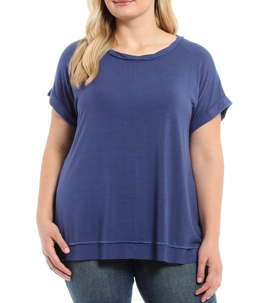 Jessica Simpson Plus Size JJ Red Dahlia Moroccan Border Print Fringe Hem Kimono Jacket