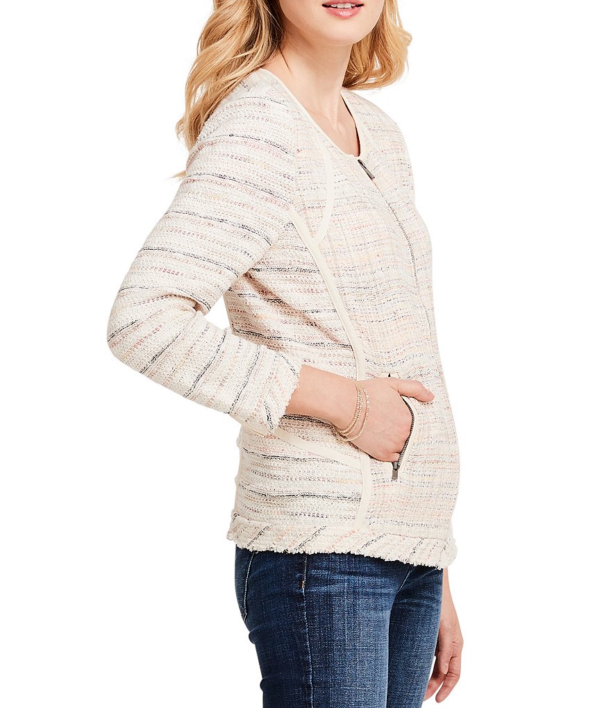 NIC + ZOE Dandelion Zip Front Jacket