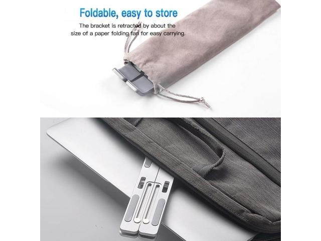 11-17 Inch Adjustable Laptop Stand holder for MacBook Pro Notebook Foldable Aluminium Alloy Laptop PC