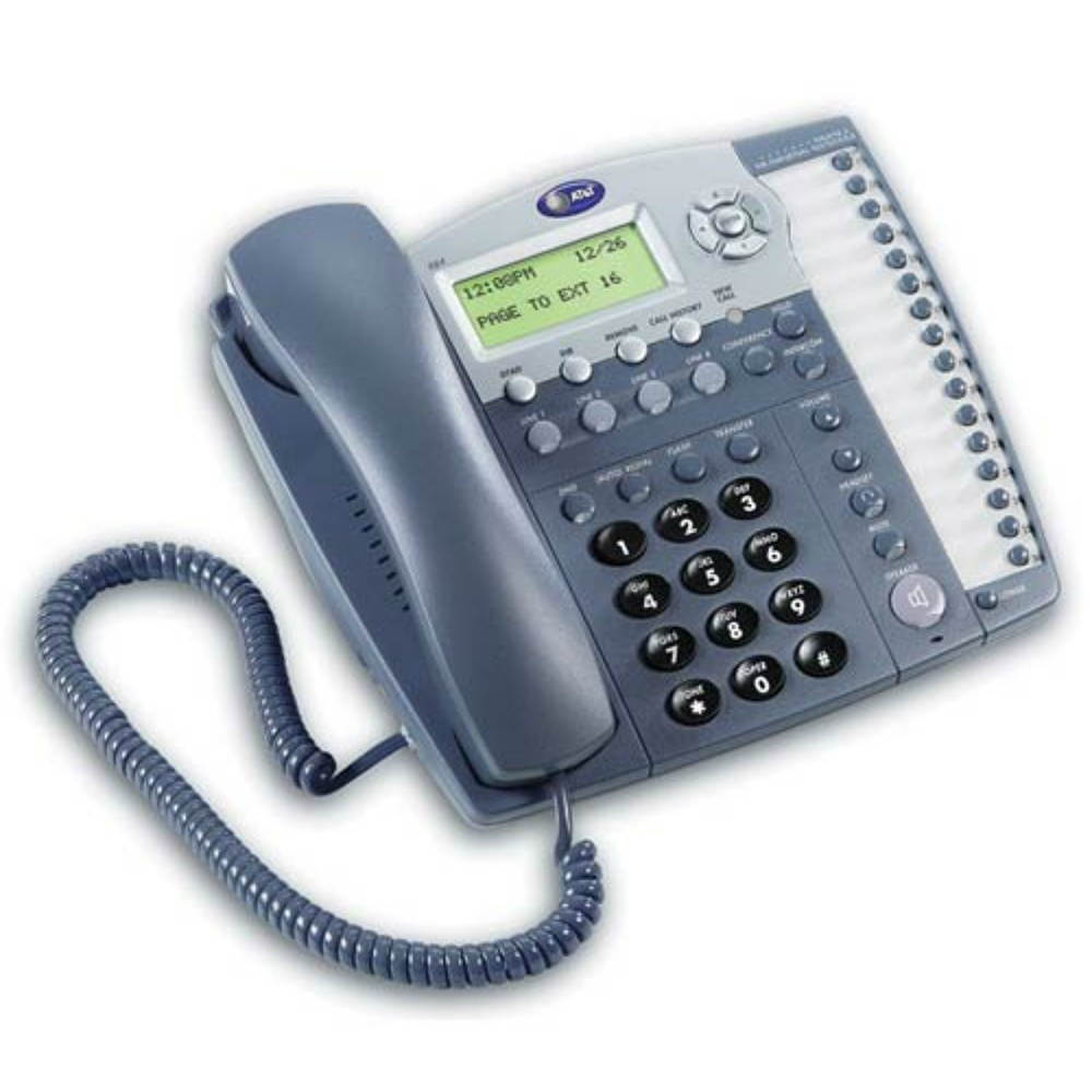 AT&T 984 4-Line Corded Phone / Answering Machine