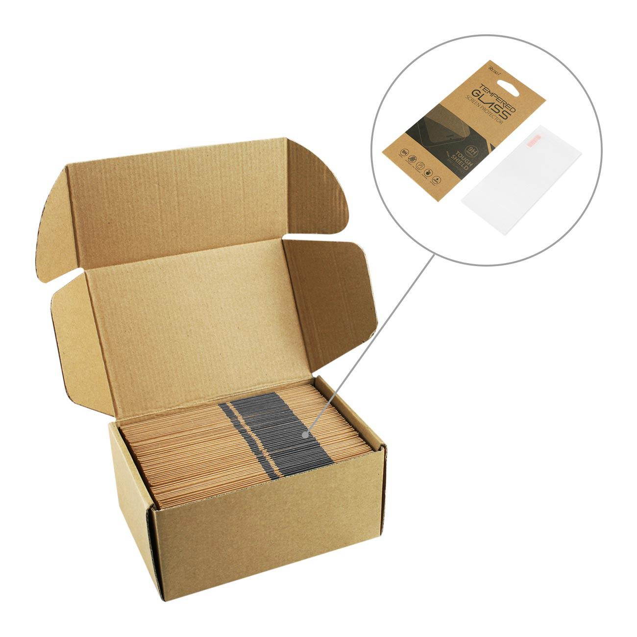 REIKO 60PCS ZTE MAX XL/ N9560 TEMPERED GLASS SCREEN PROTECTOR IN CLEAR