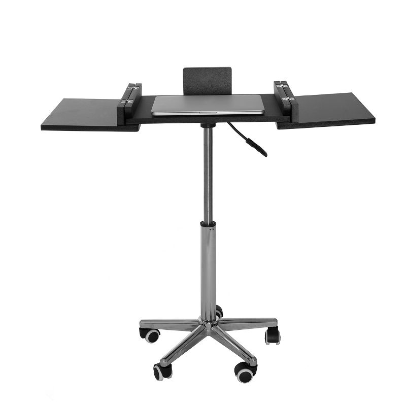 Folding Table Laptop Cart Graphite - Techni Mobili