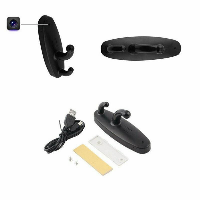 Mini Wireless Camera Full HD 1080P Wearable Camera DVR Digital DV Camera Camcorders Hidden Clothes Hook DVR Nanny Cam Remoter