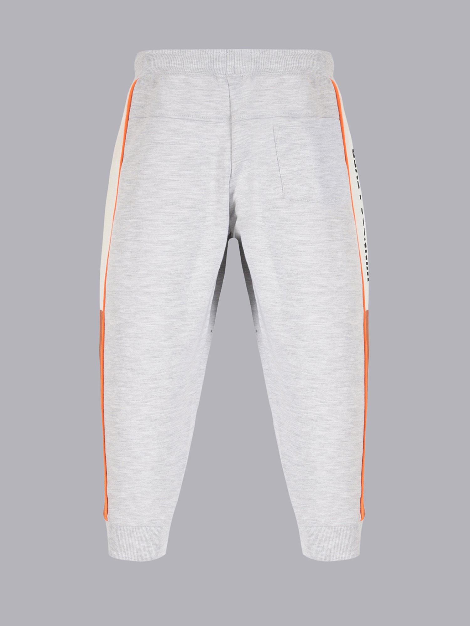 Plum Tree Boys Grey Textured Print Joggers