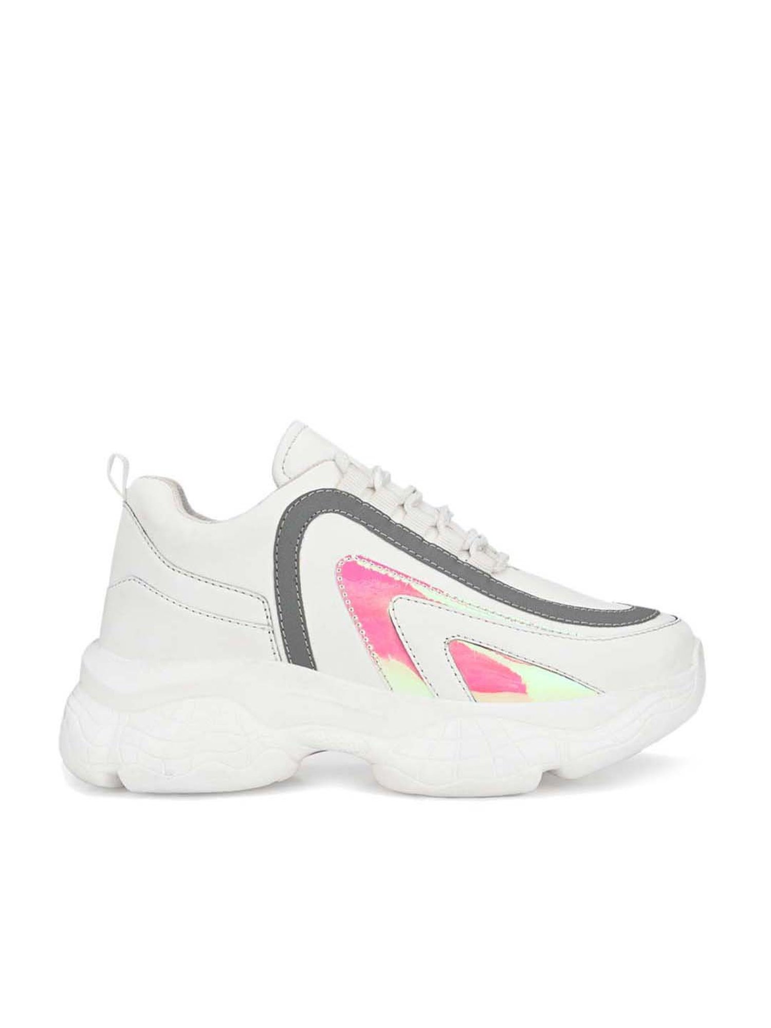 El Paso Women's White Sneakers