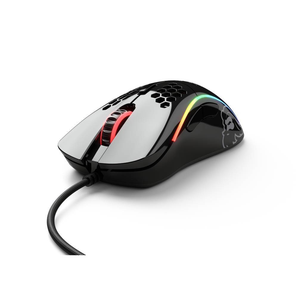 Glorious Model D Matte White Wired Gaming Mouse