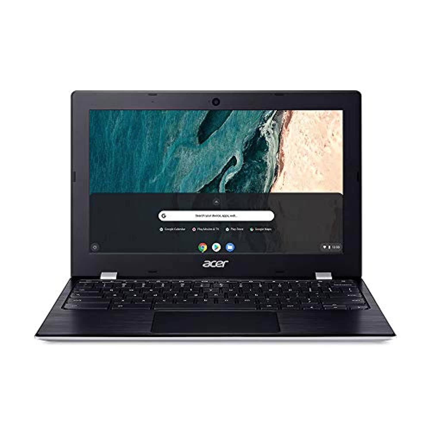 2021 Acer Chromebook 311, 11.6" HD IPS Laptop Computer, Intel Celeron N4020 CPU, 4GB RAM, 32GB eMMC, Dual speakers, HDR camera, Intel UHD Graphics 600, USB-C, Chrome OS, Silver, 32GB SnowBell USB Card
