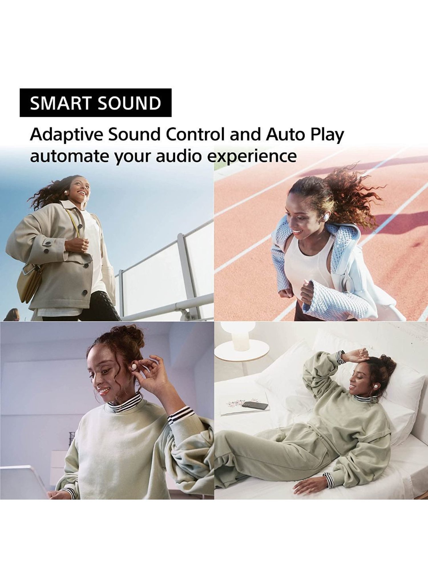 Sony WF-LS900N Truly Wireless Noise Cancelling Earbuds Up to 20 Hours Battery (Black)