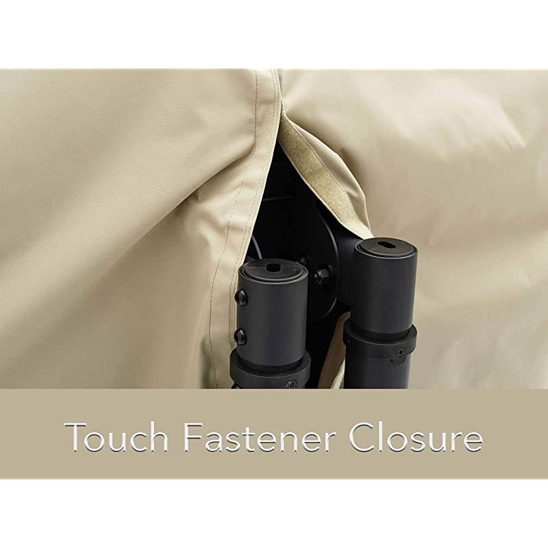 Outdoor Flip Top TV Cover Water Resistant Flip Top for Quick Viewing Outdoor TV Covers Khaki