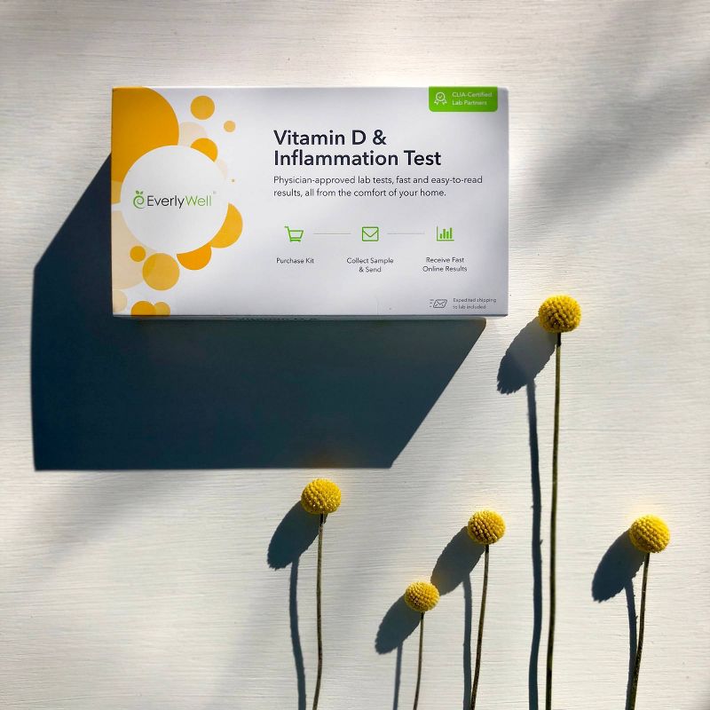 EverlyWell Vitamin D & Inflammation Test - Lab Fee Included