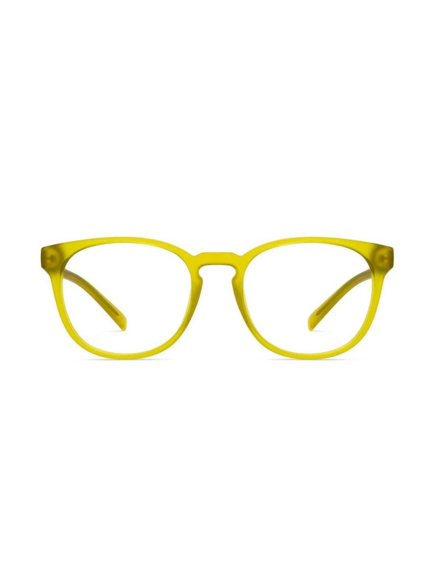 Lenskart Blu Yellow Oval Blue Light Protection Unisex Reading Glasses