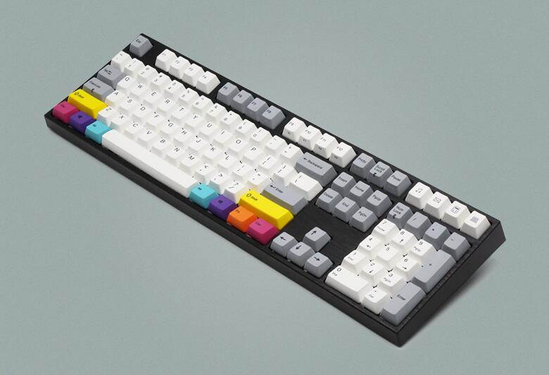 Varmilo  Ergonomic Design, Cool Exterior 87 Keys USB Wired Cable Detachable Cherry MX Mechanical Gaming  Keyboard With White Backlit For Office And Game, PBT Keycaps - VA87M Nordic Summit Verison
