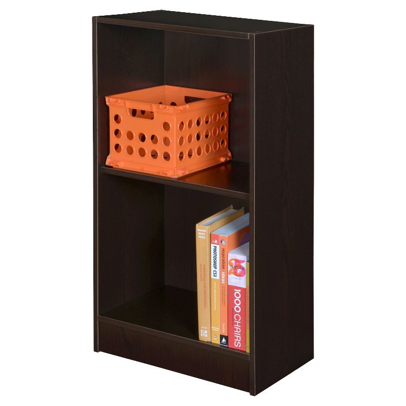 29" Mod 2 Shelf Bookcase Coffee - Niche