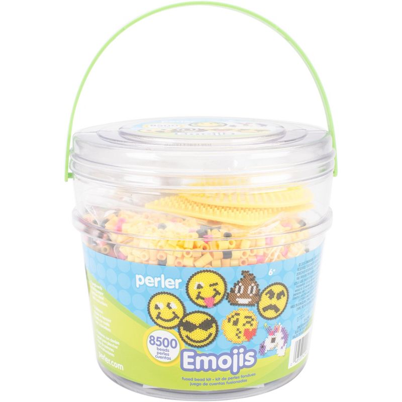 Perler Fused Bead Bucket Kit-Emoji