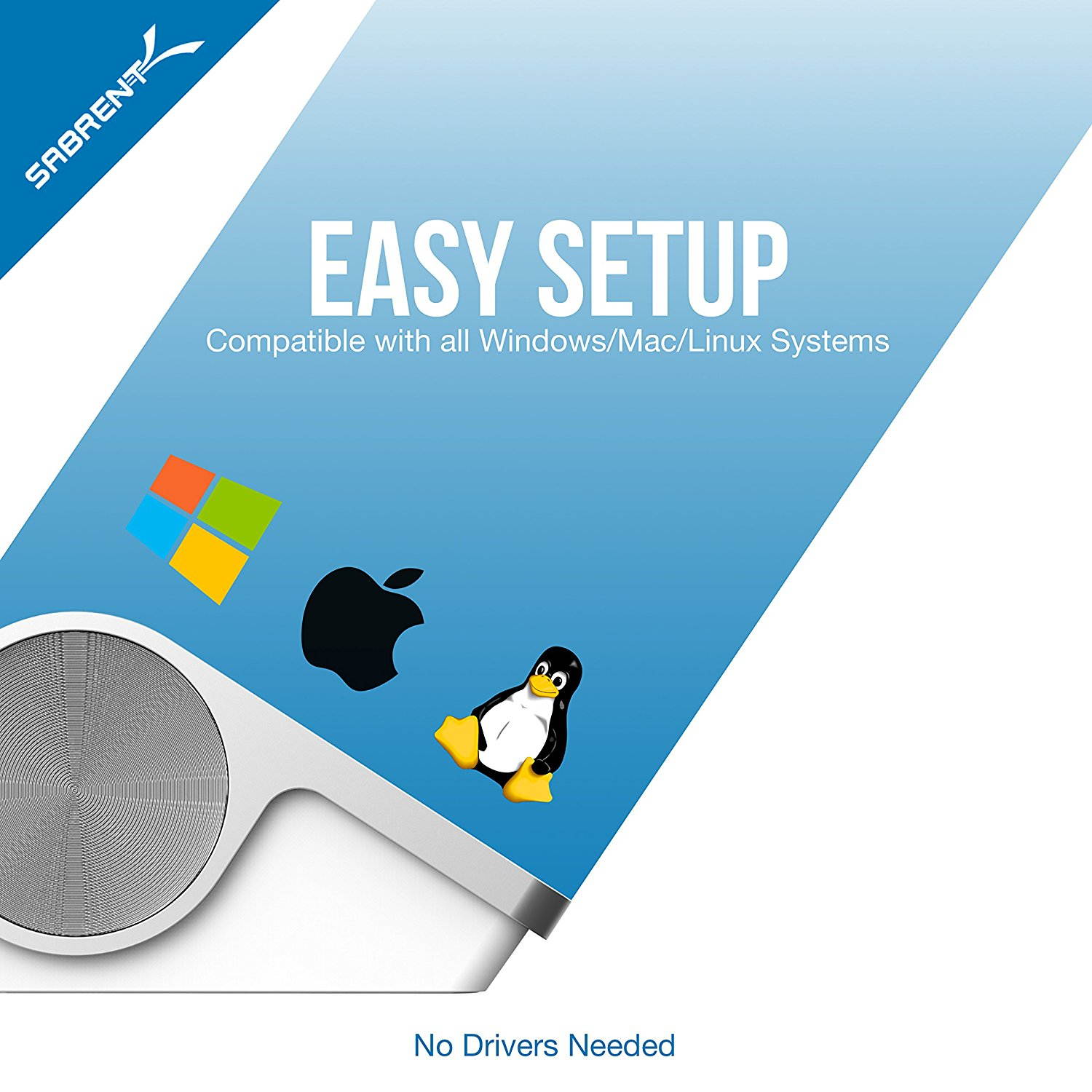 Aluminum USB 3.0 Hub, USB 3.0 HUB with Card Reader, Multi-Function 3 Port Aluminum USB 3.0 Hub with Multi-In-1 Card Reader (12" cable) for All