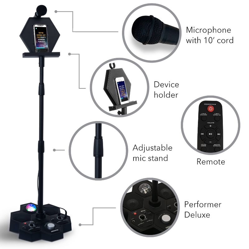 Singsation Performer Deluxe All-in-One Karaoke Party System