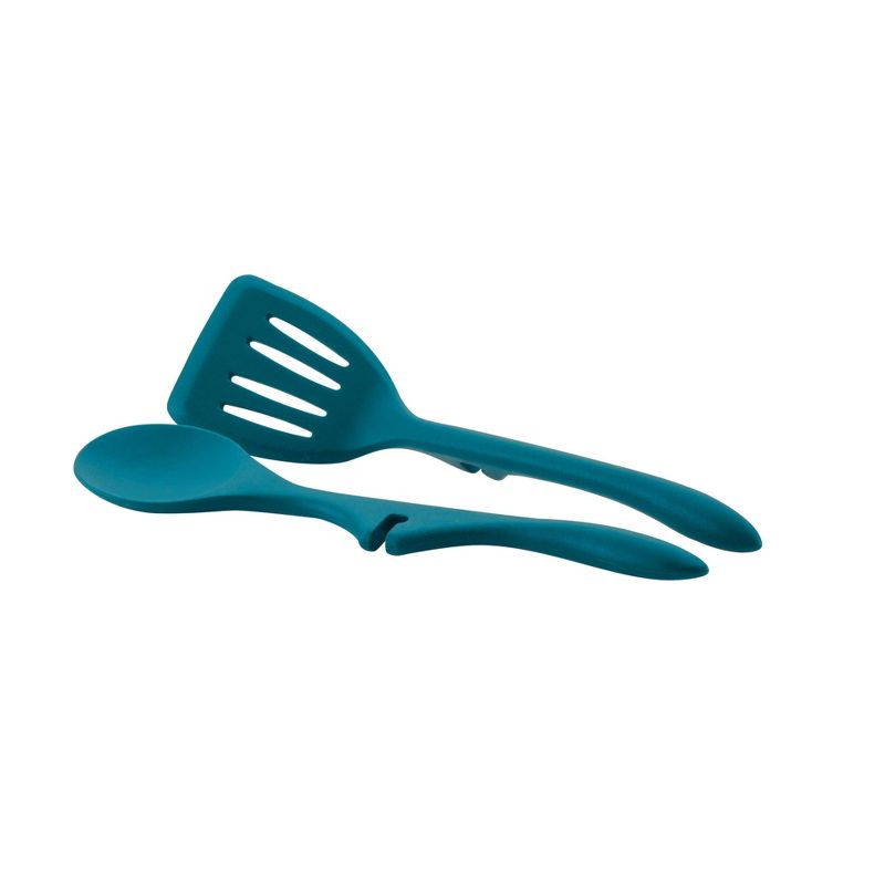 Rachael Ray Create Delicious 8pc Aluminum Nonstick Cookware Stacking Set Teal