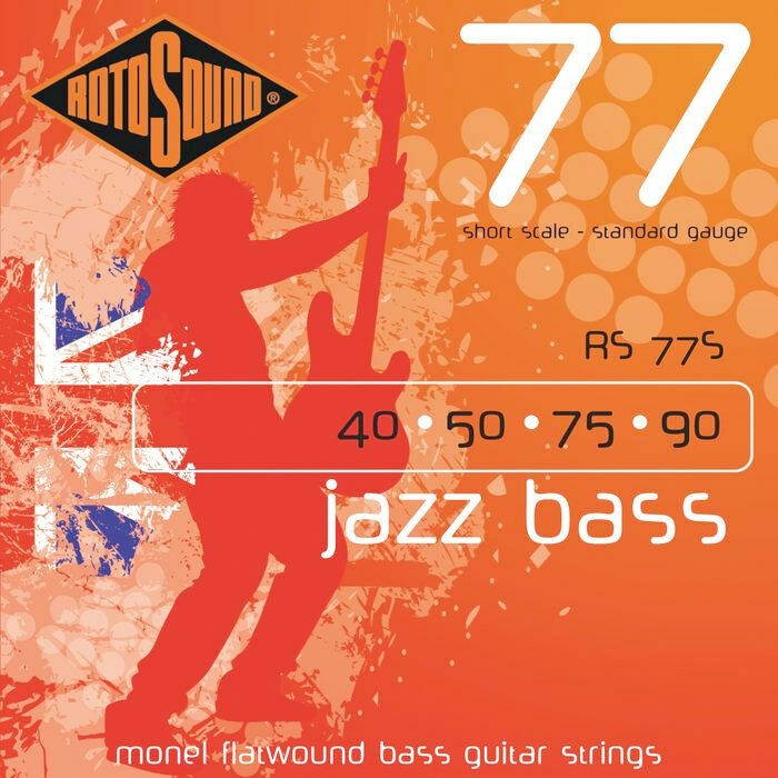 Rotosound RS77S Short Scale Jazz Bass Strings, New!