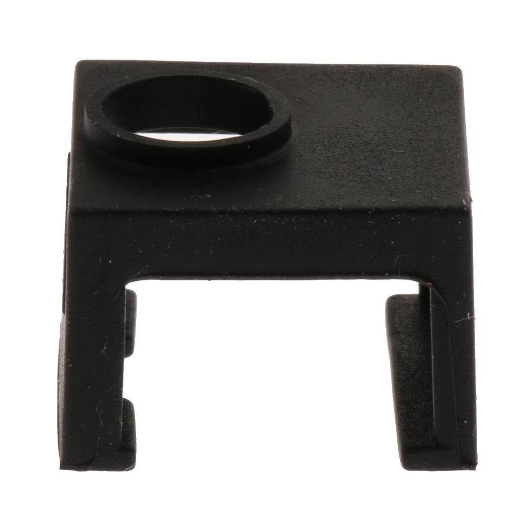 Almencla Silicone Socks Cover Instead Ceramic Insulation for MK10 Printer, Soft Rubber Heater Block Sleeve Protector