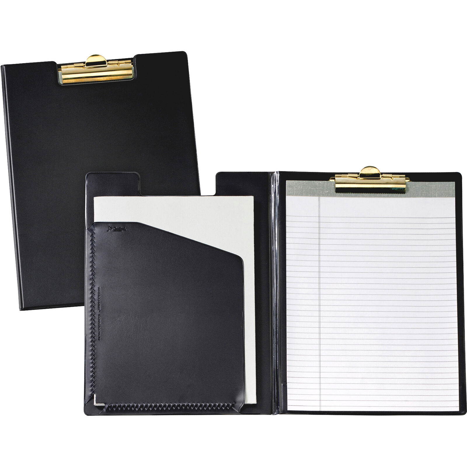 Cardinal Sealed Vinyl Clip Padfolio - Letter - 8.50" X 11" - 100 Sheet Capacity