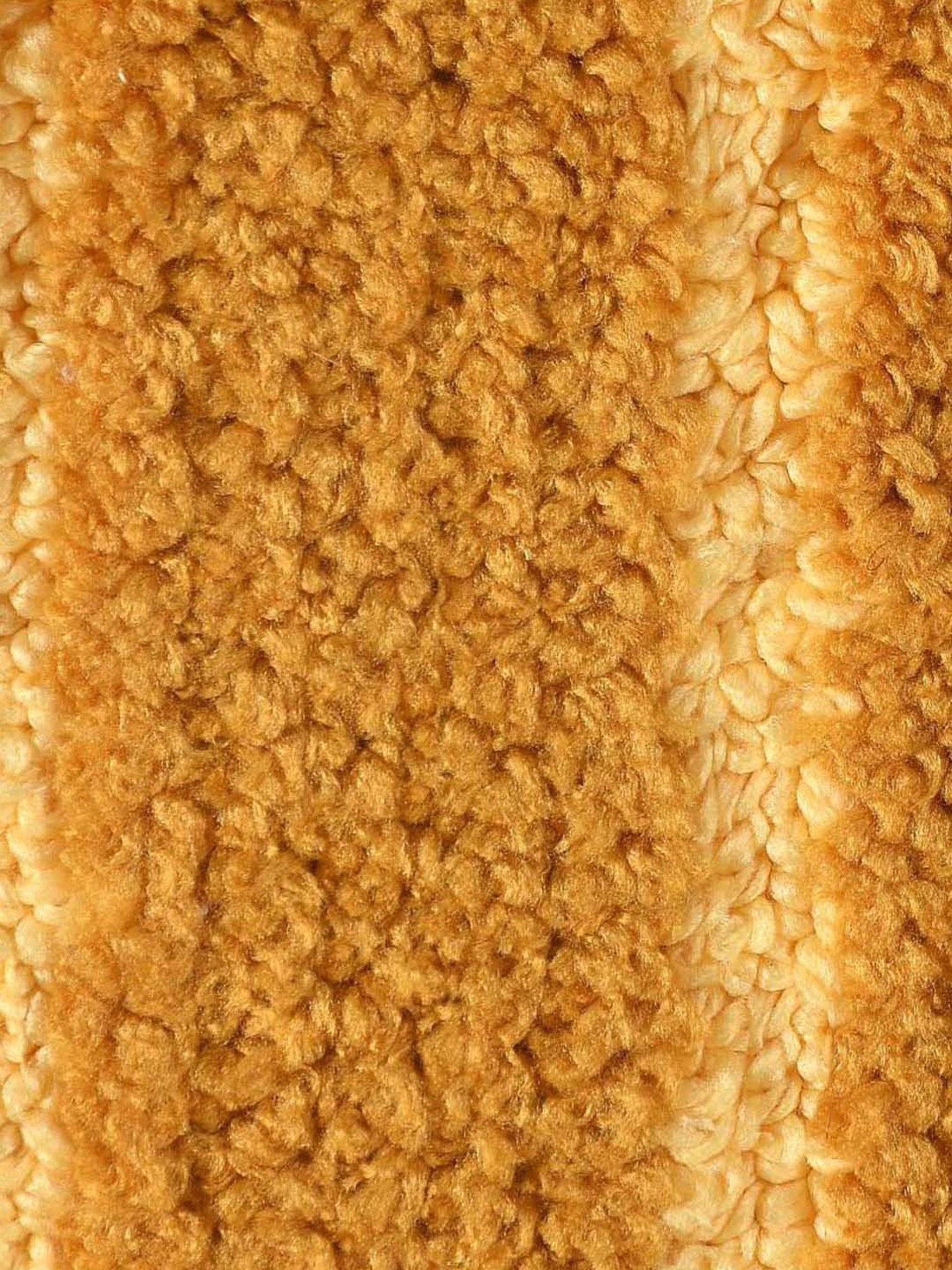 Saral Home Mustard Microfibre Small Antiskid & Washable Power Runner