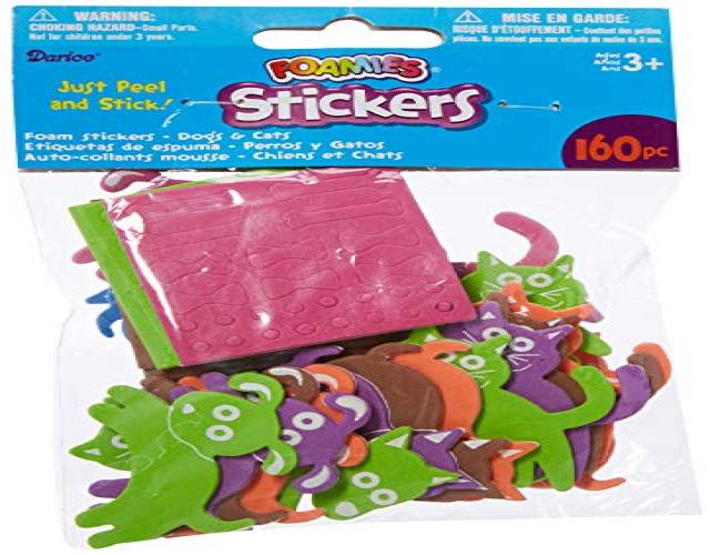 Darice 1028-56 Foam Stickers 160/Pkg
