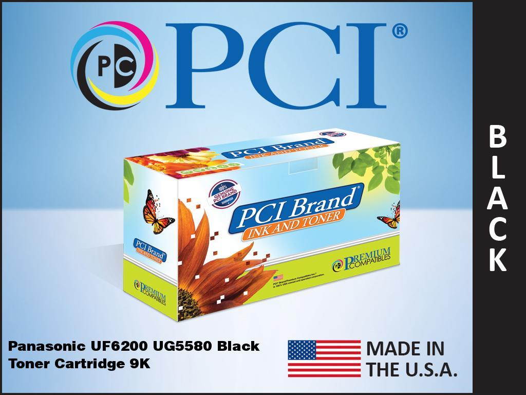 Panasonic Ug-5580 (Ug5580) Panug5580 Black Quality Fax Toner Cartridge For Panaf