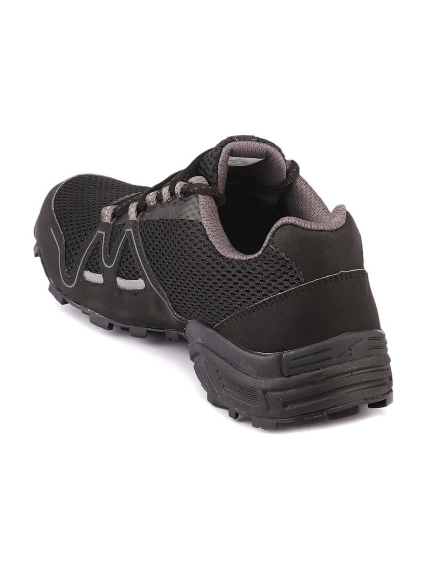 Furo by Red Chief Men's Black Outdoor Shoes