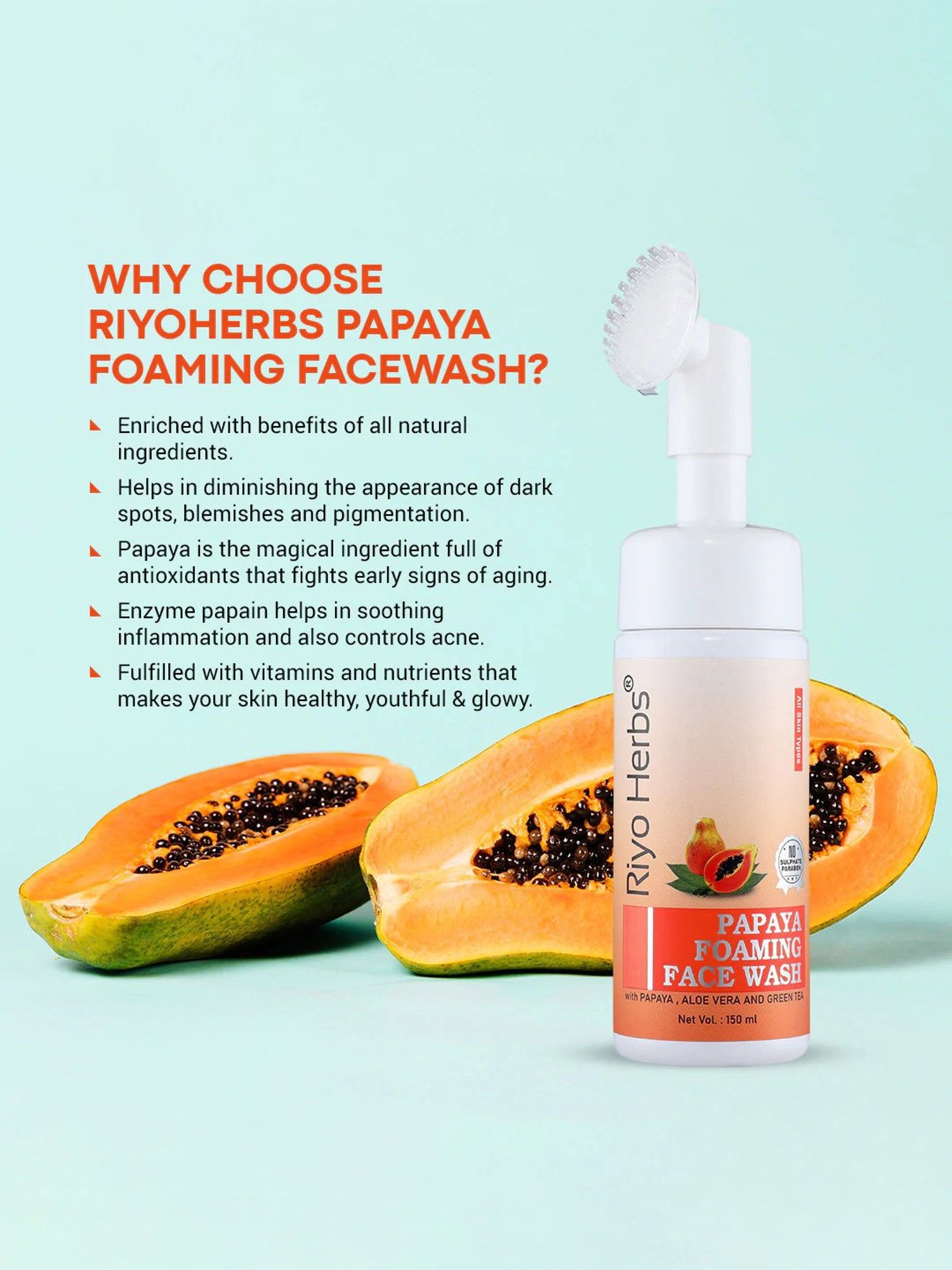 Globus Naturals Rice Ceramide Radiance Face Wash - Pack of 3