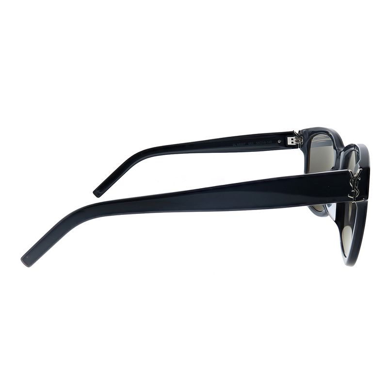 Saint Laurent SL M68/F 003 Unisex Square Sunglasses Beige 55mm