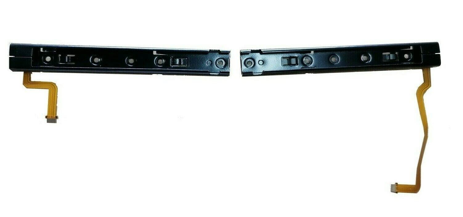 Left + Right Set Slider Sliding Rail with Flex Cable for Nintendo Switch Console