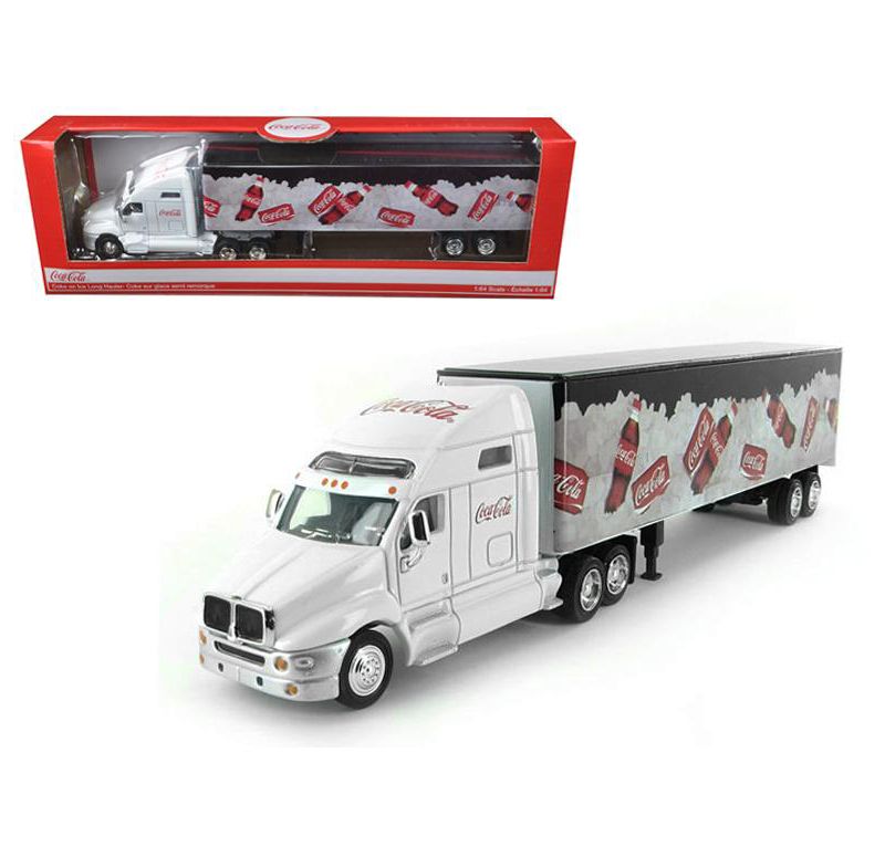 Coca Cola On Ice Tractor Trailer 1/64 Diecast Model by Motorcity Classics