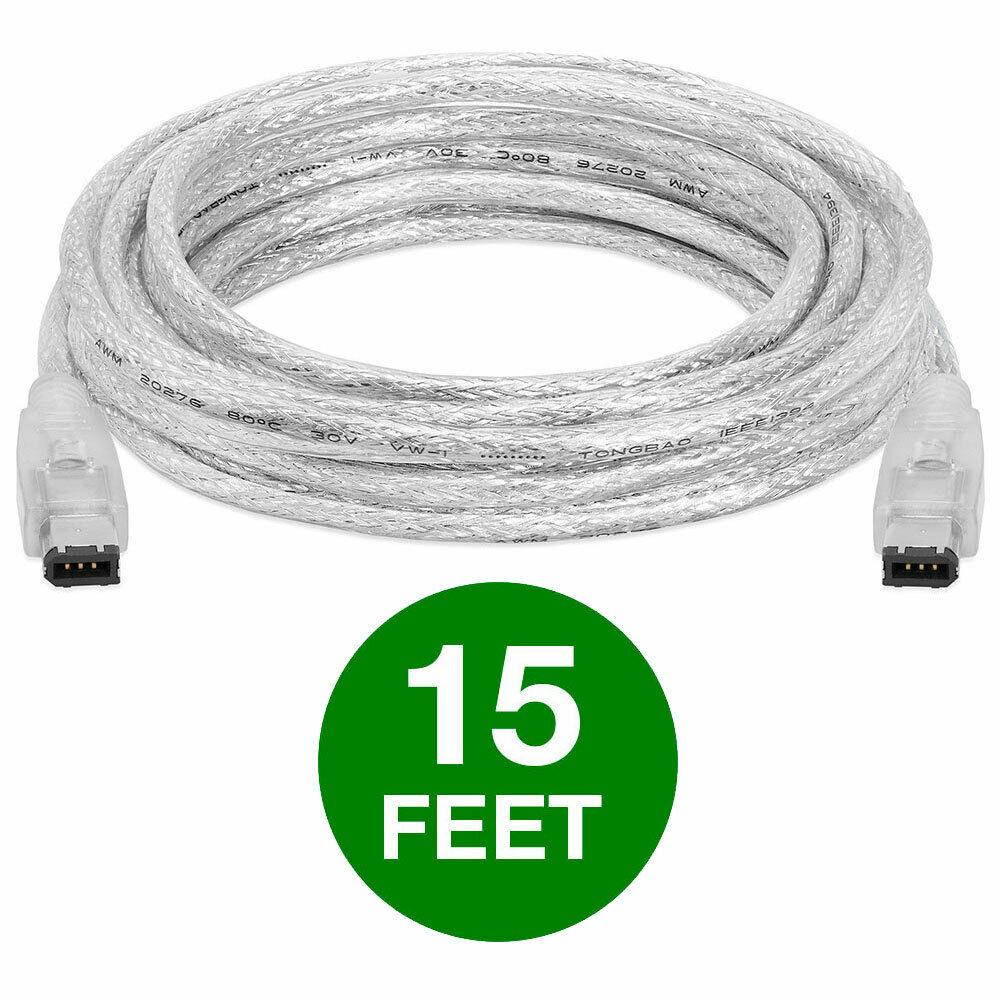 Lejiahong 5ft NEW USB To Firewire iEEE 1394 4 Pin iLink Adapter Cable