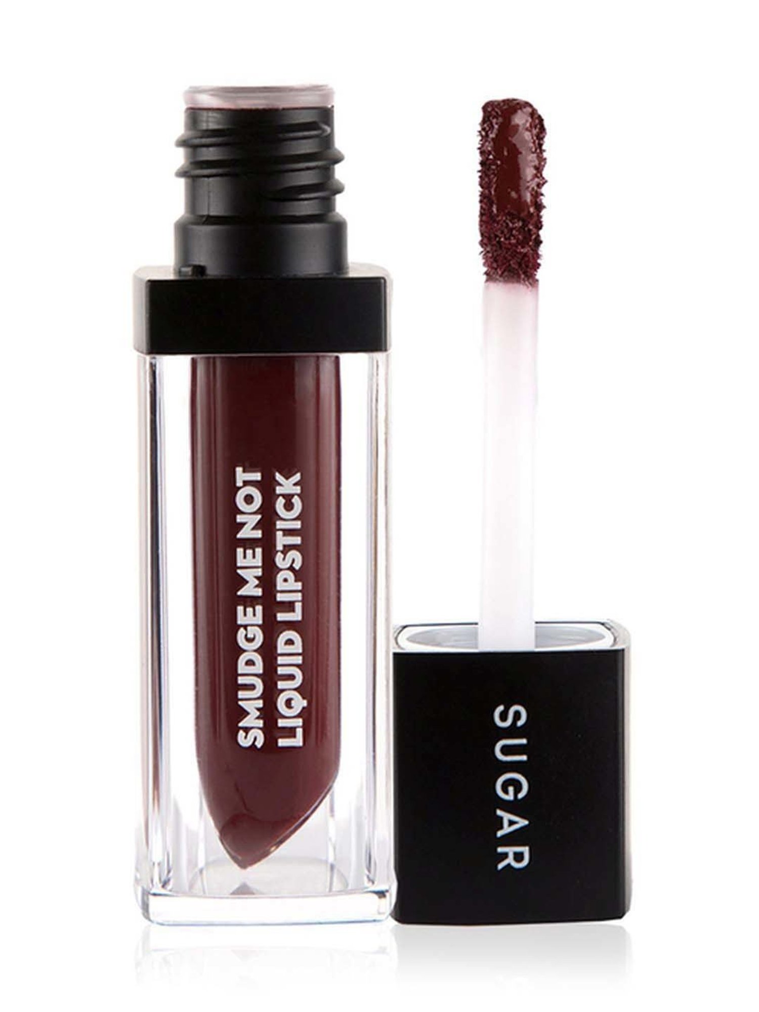 Sugar Cosmetics Smudge Me Not Liquid Lipstick 21 Aubergine Queen - 4.5 gm