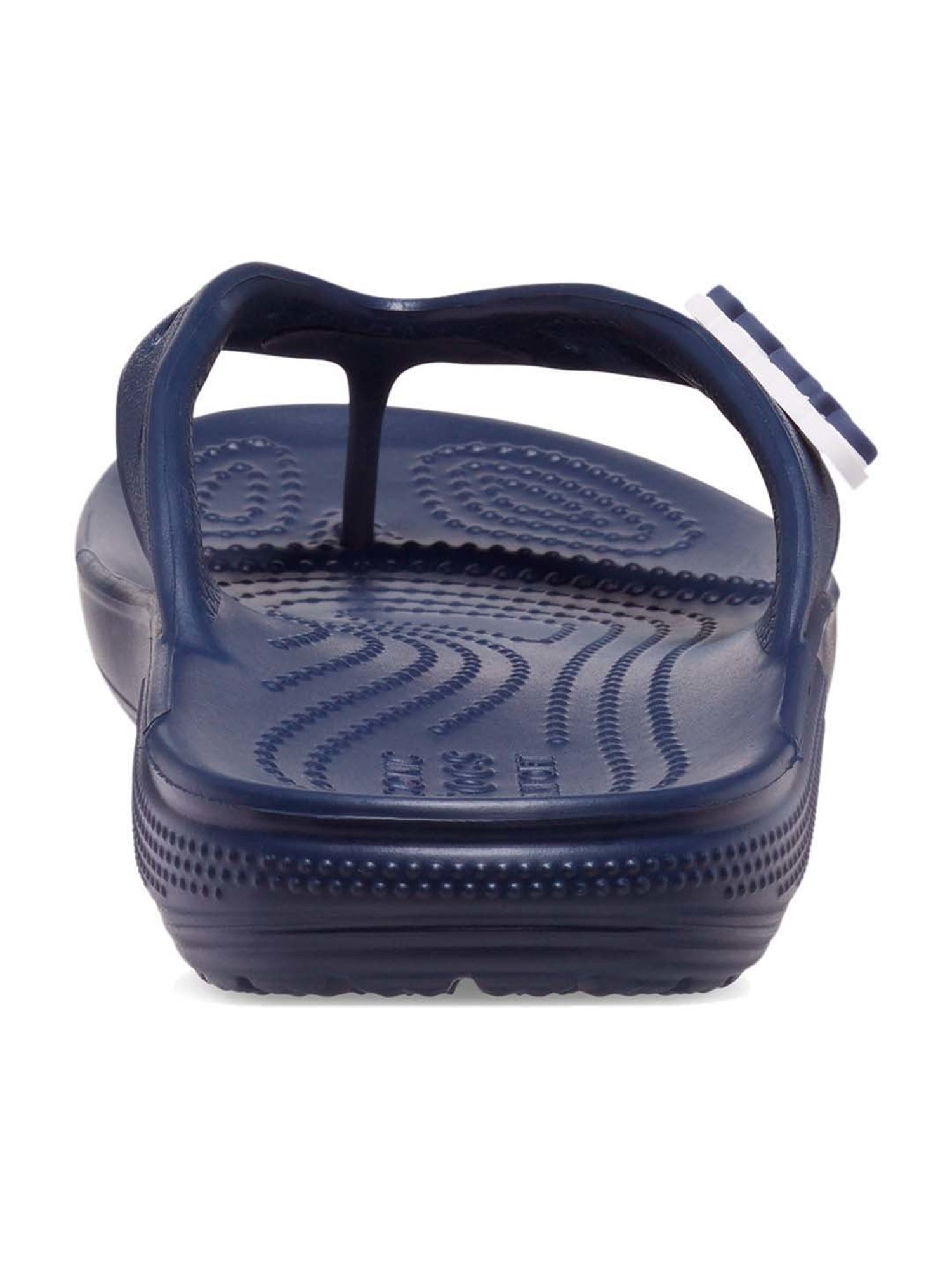 Crocs Men's Classic Navy Flip Flops