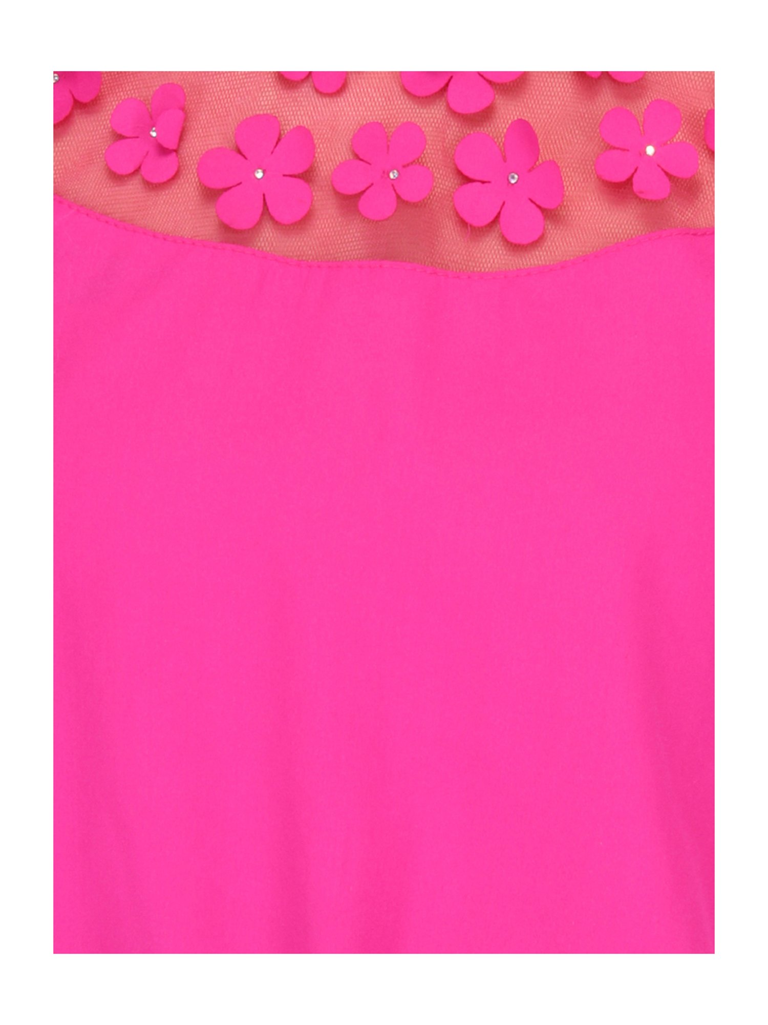 Cutecumber Kids Fuchsia Applique Top