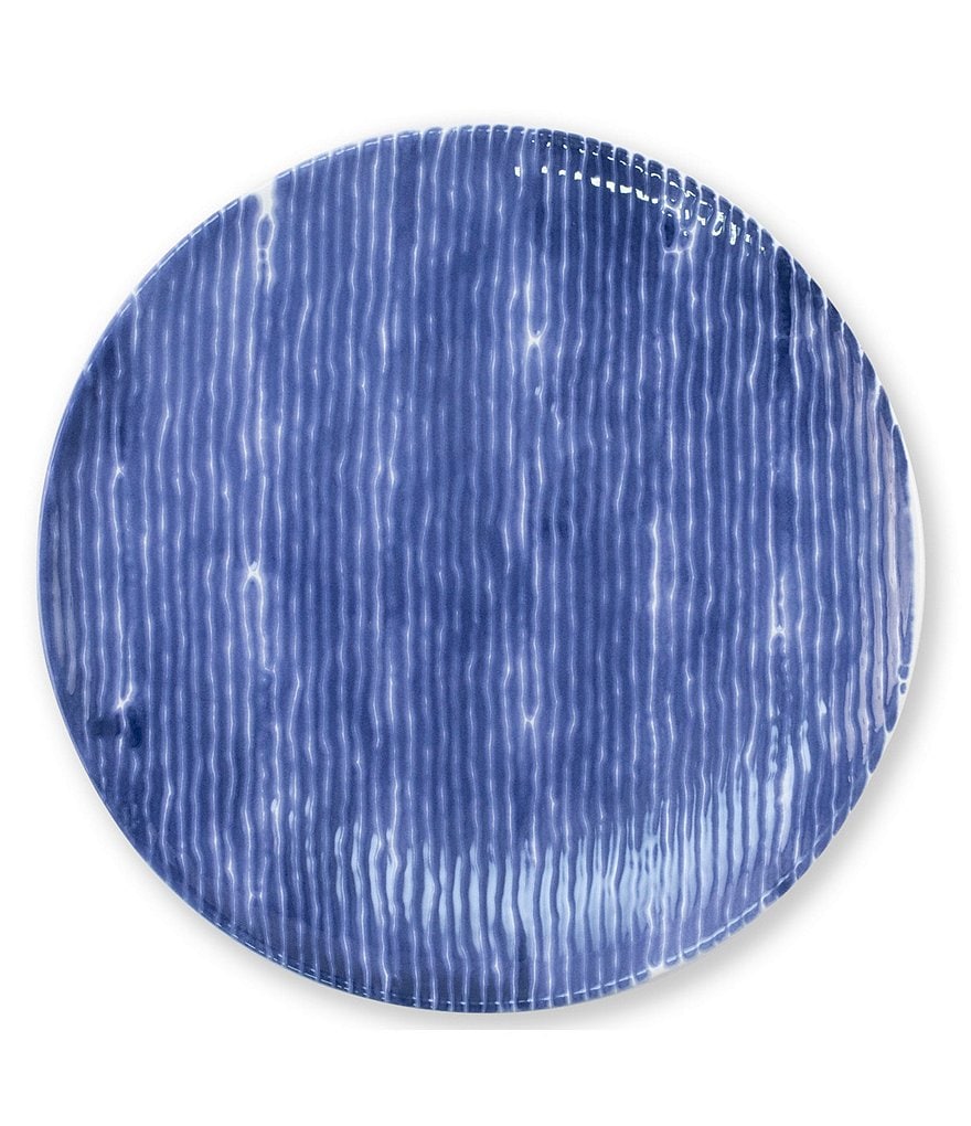 VIETRI Santorini Stripe Salad Plate