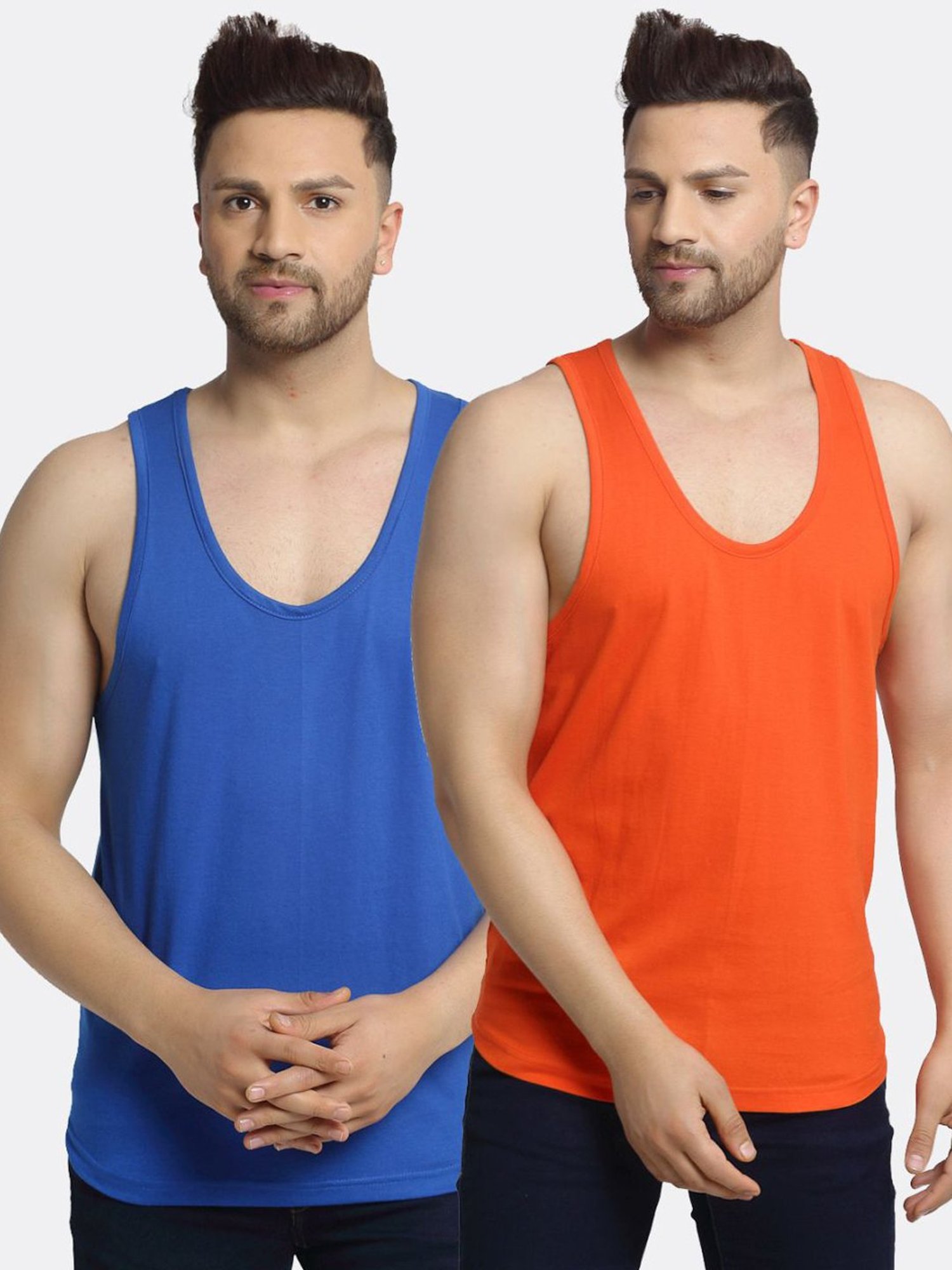 Bodycare Anthra Melange Regular Fit Thermal Top