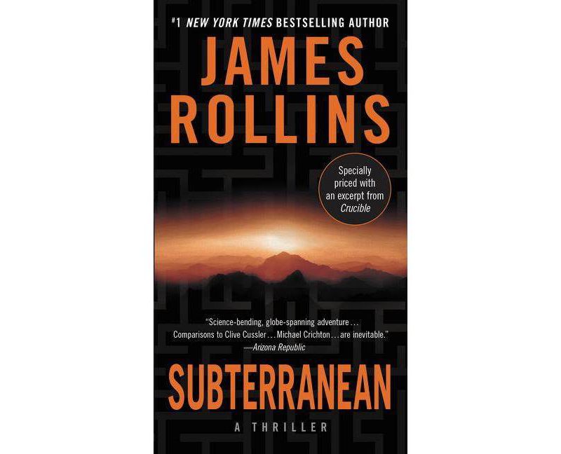 Subterranean -  Reprint by James Rollins (Paperback)