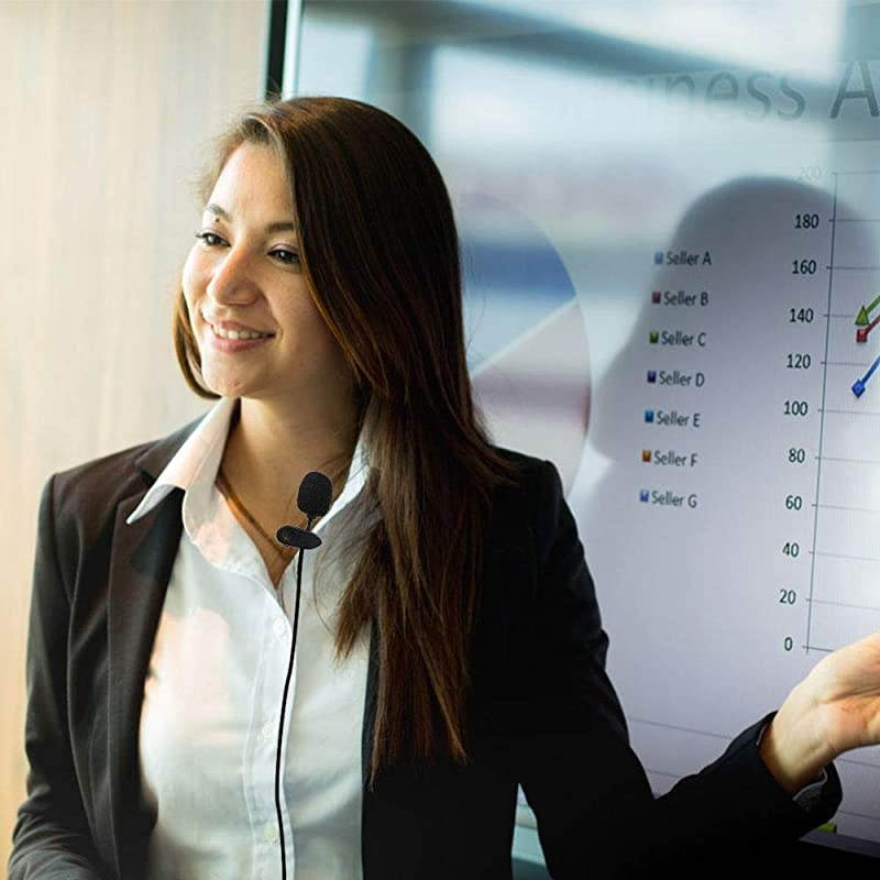 YYPJ011 35mm Hands Free Computer Clip on Mini Lapel Microphone 3 X Lapel Microphone