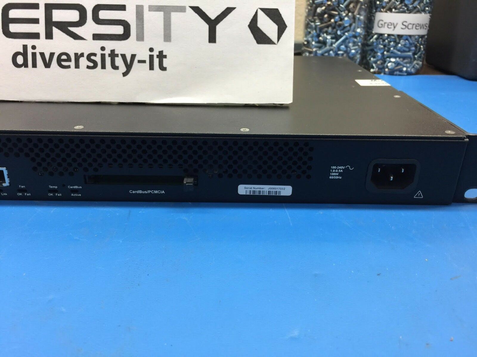 McAfee IntruShield I-1400 Network Security Appliance