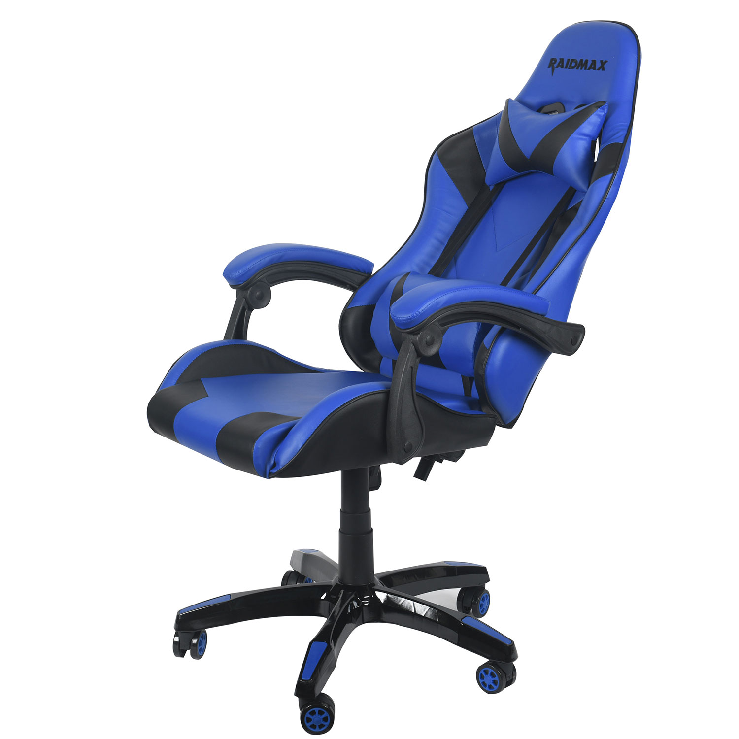 Drakon Gaming Chair Ergonomic Racing Style Pu Leather Bucket Seat, Headrest and Lumber Support