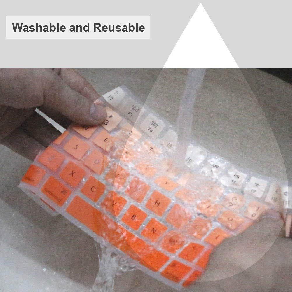 All-inside Ombre Orange Cover for Apple Magic Keyboard (MLA22LL/A) with US Layout