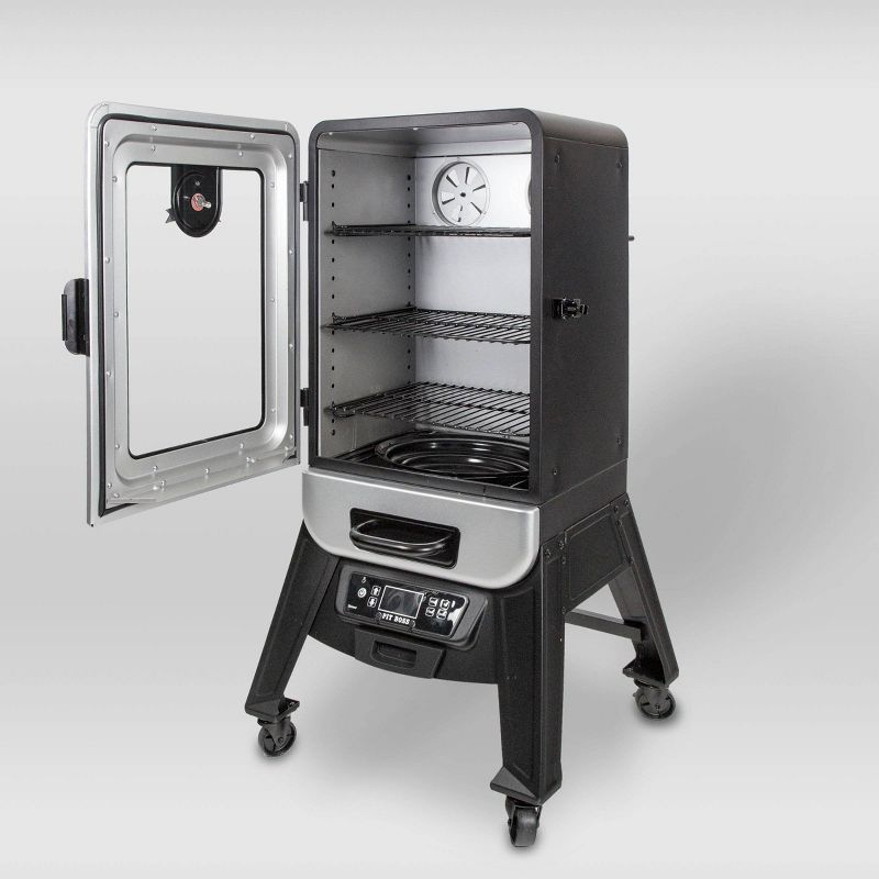 Dyna-Glo Wide Body Vertical Offset Charcoal Smoker Model DGO1890BDC-D