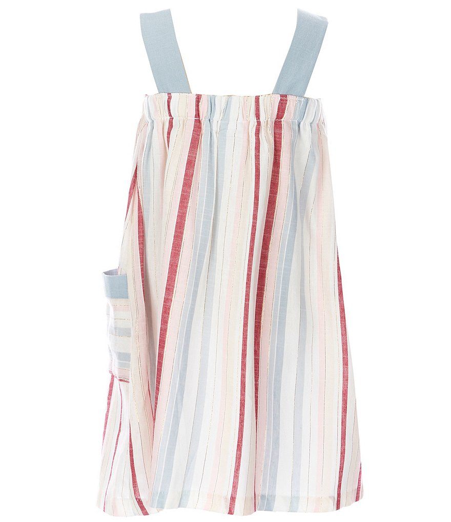 GB GB Girls Little Girls 2T-6X Floral Tiered A-Line Dress