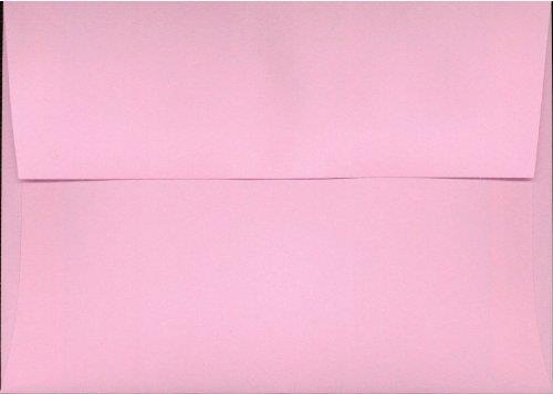 Box of 500 Pink A6 (4 3/4" X 6 1/2") Fits 4x6 Invitation Photo Wedding Announcement Envelopes