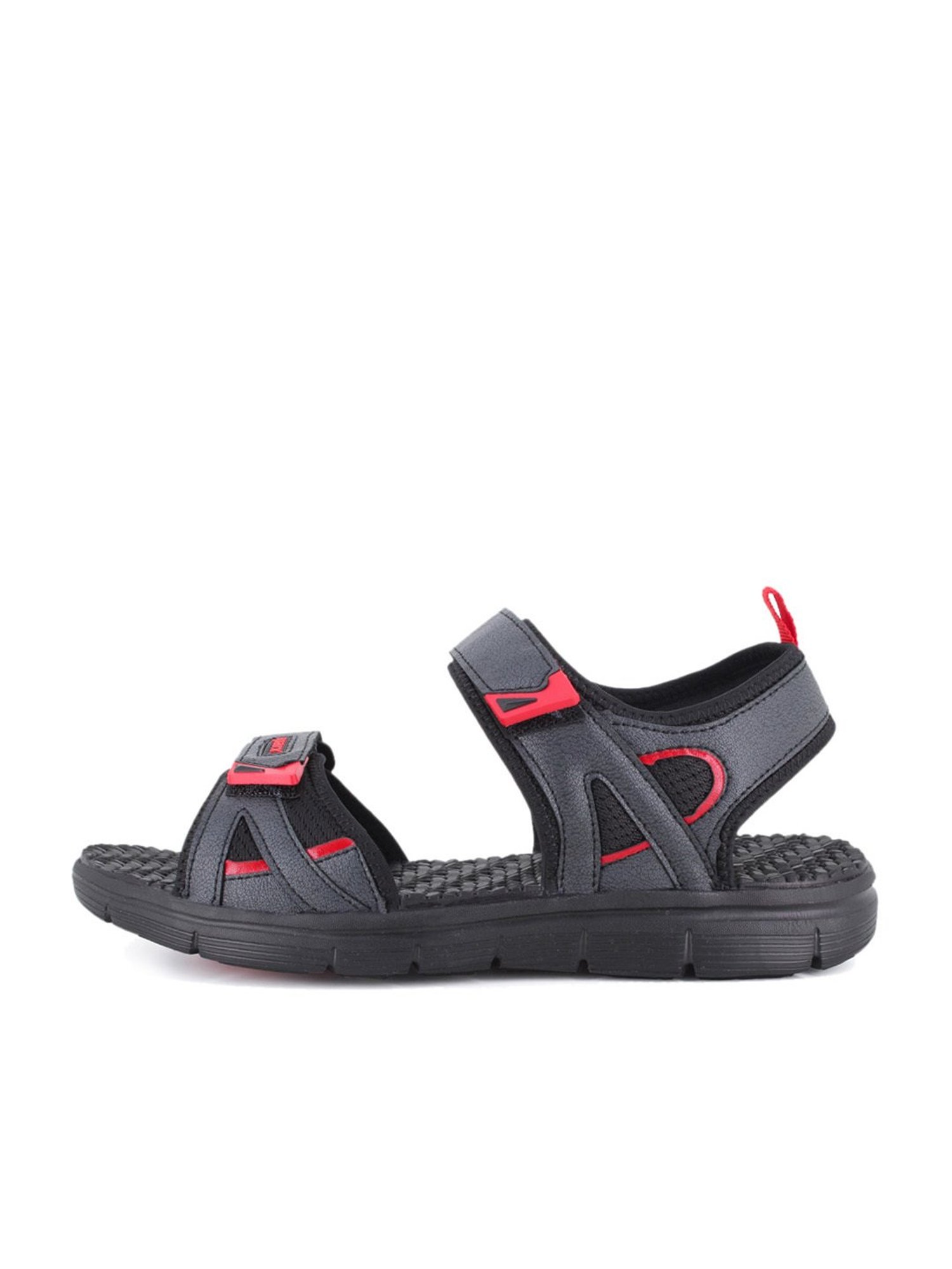 Sparx Men's Black Floater Sandals