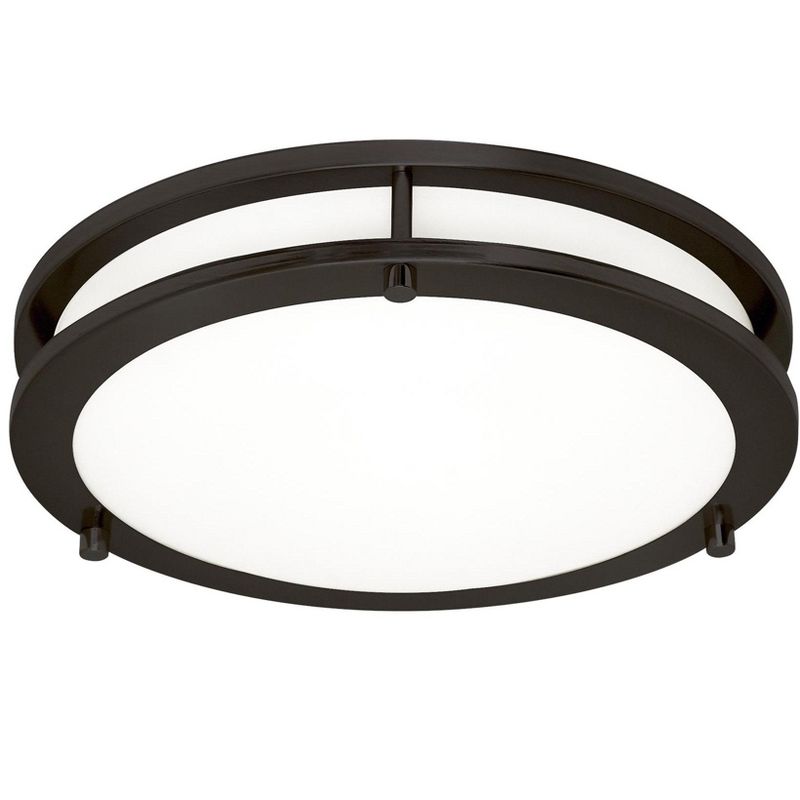 Generation Lighting Mahone 1 light Heirloom Bronze Ceiling Fixture 7650893S-782